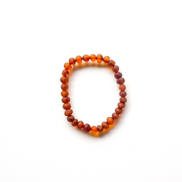 COGNAC Raw Baltic Amber Adult Bracelet