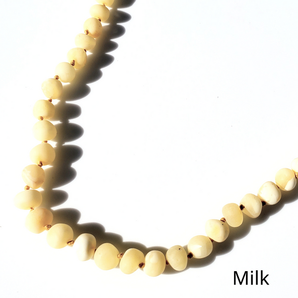 MILK Raw Baltic Amber Necklace